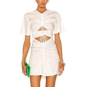 Christopher Esber Ruched Multi Tie Mini Dress